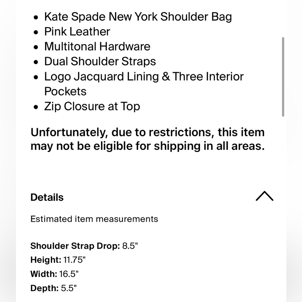 Kate Spade Cherry Red Tote Bag - Picture 7 of 8